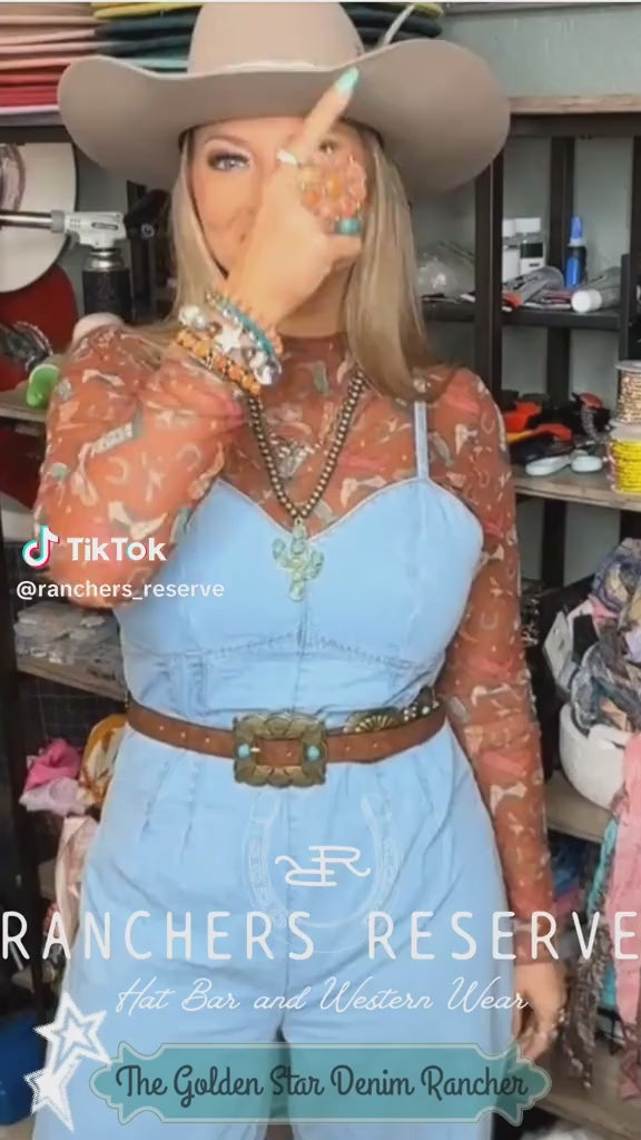 The Golden Star Denim Rancher